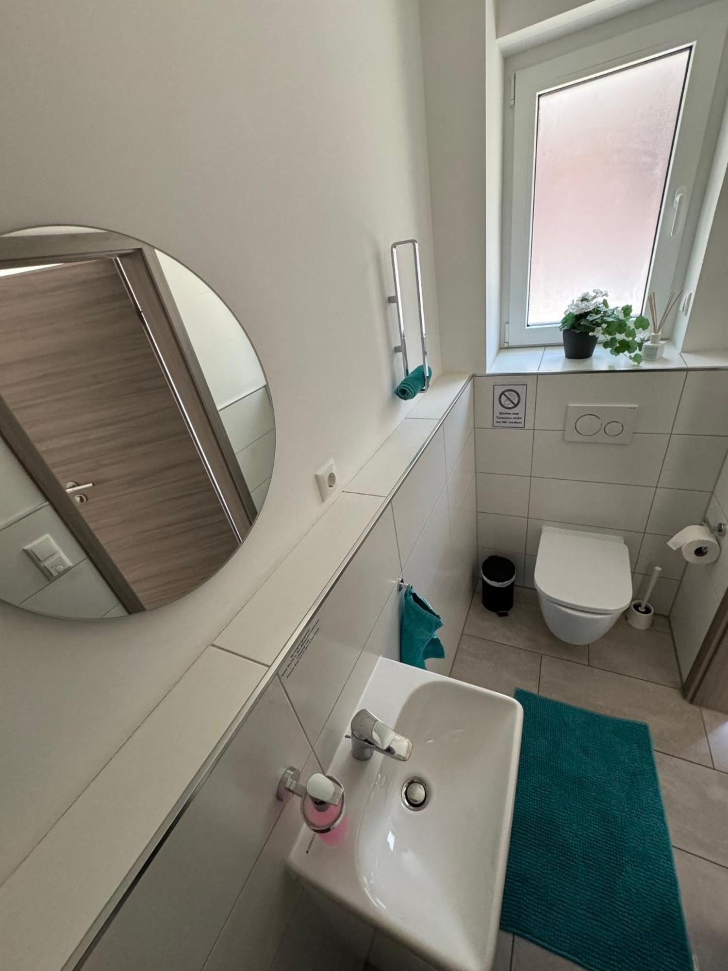 Neubau, Moderne Haushaelfte In Hamburg Leilighet Eksteriør bilde